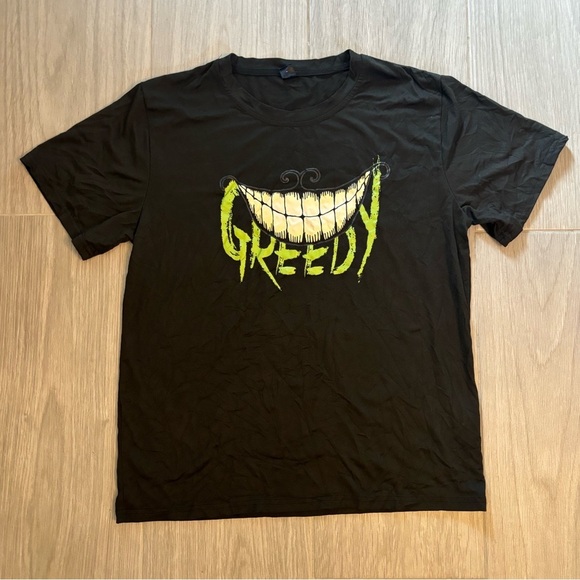 SHEIN Men Tooth & Letter Graphic Tee - Picture 2 of 9